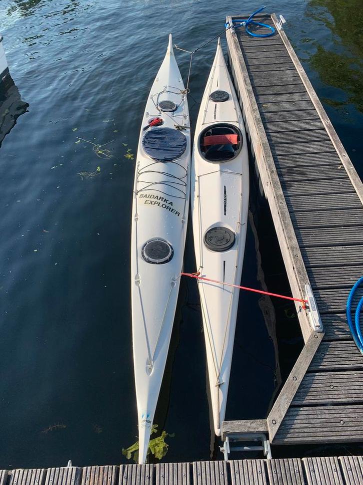 2 sterke kajaks, zeekayaks, toerkajaks, Watersport en Boten, Kajaks, 1-persoons, Ophalen