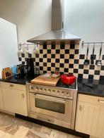 Boretti gasfornuis met oven en afzuigkap, Ophalen, 60 cm of meer, Zo goed als nieuw, Gas