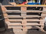 6 pallets te koop, Doe-het-zelf en Verbouw, Hout en Planken, Ophalen, Gebruikt, Pallet, Minder dan 200 cm