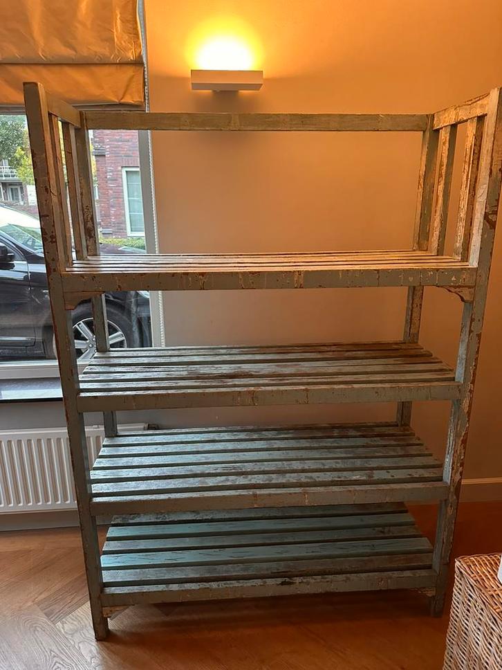 Stellingkast (etagère) met vintage uitstraling, Huis en Inrichting, Kasten | Stellingkasten, Zo goed als nieuw, Ophalen