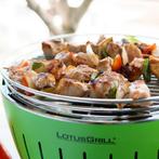 Nieuwe Lotus Grill houtskoolbarbecue - Groene Lotusgrill usb, Ophalen of Verzenden, Nieuw, LotusGrill, Met accessoires