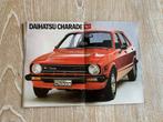 Originele folder Daihatsu Charade, Ophalen of Verzenden, Gelezen, Overige merken, Daihatsu