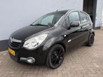 Opel Agila 1.2 Edition Automaat, Auto's, Gebruikt, 4 cilinders, Met garantie (alle), Zwart