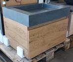 nieuw badmeubel, 60x46, OAK, 1lade(BLUM), composiet wastafel, Doe-het-zelf en Verbouw, Ophalen, RLS GRONINGEN, Overige typen, Nieuw