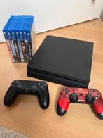 PS4 met 2 controllers + 7 games, Spelcomputers en Games, Spelcomputers | Sony PlayStation 4, Met 2 controllers, Ophalen of Verzenden