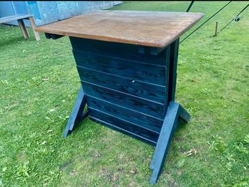 Bar statafel hout stevig solide biertafel beschikbaar voor biedingen