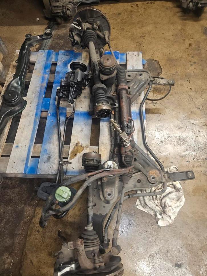 compleet 5x100 onderstel golf 3 vr6 / gti 16v plus onderstel, Auto diversen, Tuning en Styling, Ophalen