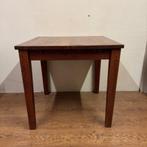 13x koloniale massieve tafel bistro horeca cafe leuke partij, Huis en Inrichting, Tafels | Eettafels, 50 tot 100 cm, Vierkant