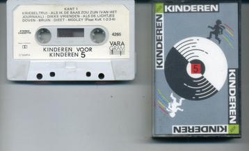 Kinderen Voor Kinderen 5 16 nrs cassette 1984 ZGAN beschikbaar voor biedingen