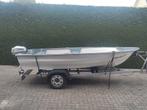 Nette 4 meter boot, Watersport en Boten, Ophalen, Tot 10 pk, Zo goed als nieuw, 3 tot 6 meter