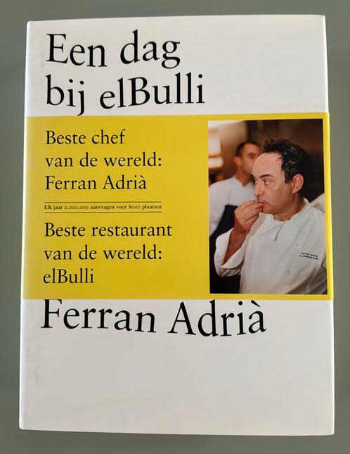 F. Adria - Een dag bij elBulli, Boeken, Kookboeken, Zo goed als nieuw, Ophalen of Verzenden