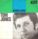 Tom Jones - Delilah - Smile - 1968 Decca Fotohoes, Pop, Gebruikt, Ophalen of Verzenden