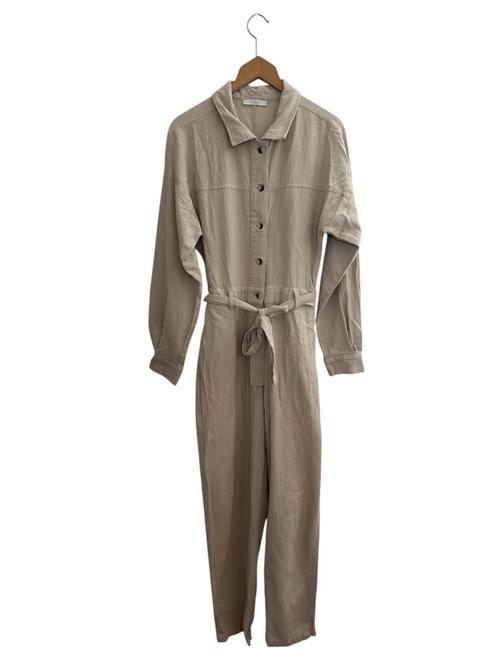 By-Bar jumpsuit L, Kleding | Dames, Jumpsuits, Zo goed als nieuw, Maat 42/44 (L), Beige, Ophalen of Verzenden