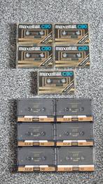 Maxell XLII 90 en Maxell UD XLII 90 cassettebandjes, Cd's en Dvd's, Cassettebandjes, Ophalen of Verzenden, Zo goed als nieuw, 2 t/m 25 bandjes