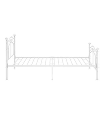 Bedframe Metaal Wit 90x200 cm beschikbaar voor biedingen