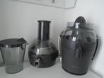 Philips Avance HR1870 Sapcentrifuge Juicer Zwart 2 in 1, Ophalen of Verzenden, Zo goed als nieuw, Elektrisch, Sapcentrifuge