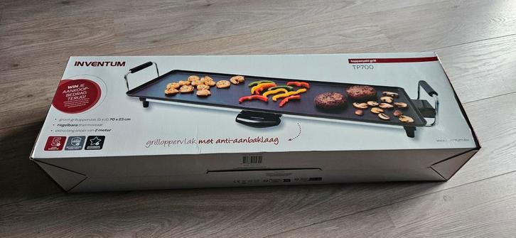 Inventum Teppanyaki grillplaat TP700 - Nieuw in doos!, Witgoed en Apparatuur, Gourmetstellen, Nieuw, 4 t/m 7 personen, Ophalen of Verzenden
