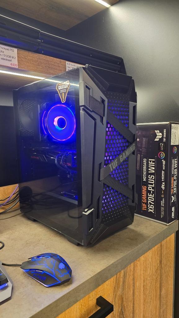 GAME PC: AMD Ryzen 7 8700G-32GB DDR5-ASUS TUF-RX6700XT -W11, Computers en Software, Desktop Pc's, Nieuw, 4 Ghz of meer, SSD, 32 GB