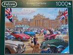 Falcon De Luxe Puzzel - Classic Car Show (1000), Ophalen, 500 t/m 1500 stukjes, Zo goed als nieuw, Legpuzzel