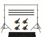 Verstelbare studioachtergrond / decoratieachtergrond te huur, Ophalen of Verzenden, Zo goed als nieuw