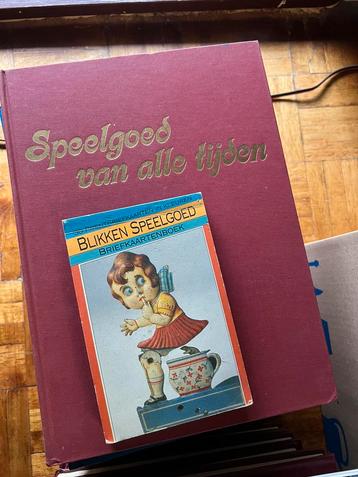 9 boeken speelgoed blikkenspeelgoed verzamelen beschikbaar voor biedingen