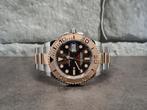 Rolex Yachtmaster 40mm aut. Full set 2019 NL, Staal, Ophalen of Verzenden, Zo goed als nieuw, Rolex