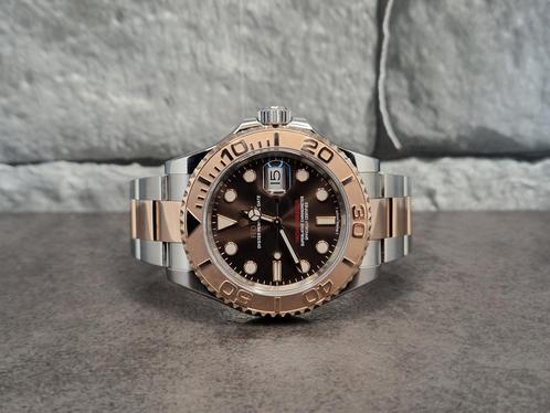 Rolex Yachtmaster 40mm aut. Full set 2019 NL, Sieraden, Tassen en Uiterlijk, Horloges | Heren, Zo goed als nieuw, Rolex, Staal