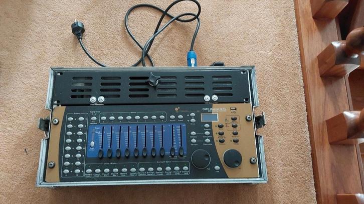 Dmx controller met effecten flightcase Stairville, Muziek en Instrumenten, Licht en Laser, Zo goed als nieuw, Licht, Ophalen