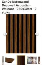 Latten CanDo wandpaneel (1 stuks), Doe-het-zelf en Verbouw, Hout en Planken, Ophalen, Minder dan 25 mm, Nieuw, Plank