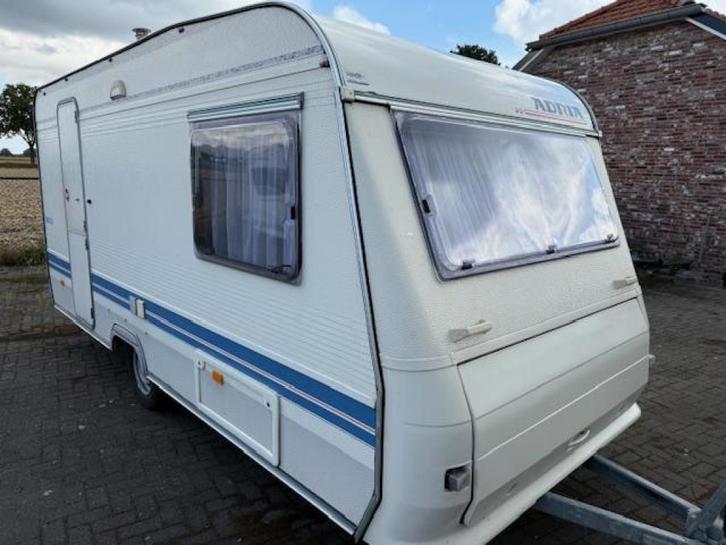 Adria 430 PH voortent.luifel,zijtent, Caravans en Kamperen, Caravans, Bedrijf, 750 - 1000 kg, Standaardzit, Adria, Dwarsbed, Overige typen