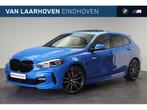 BMW 1 Serie 118i High Executive M Sport Automaat / Panoramad, 65 €/maand, Gebruikt, Met garantie (alle), Blauw