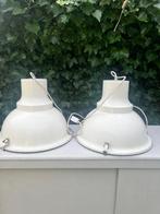 Lampen industriele look, Huis en Inrichting, Lampen | Hanglampen, Ophalen, Kunststof, Zo goed als nieuw, Minder dan 50 cm