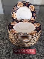 Royal albert HEIRLOOM ontbijtborden🧡💛🤎, Ophalen, Kop en/of schotel
