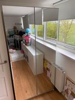 Pax kledingkast met spiegeldeuren van Ikea, 100 tot 150 cm, 50 tot 75 cm, Zo goed als nieuw, 200 cm of meer