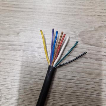 Verlichtingskabel - 8 aderig 20m(+/-) beschikbaar voor biedingen