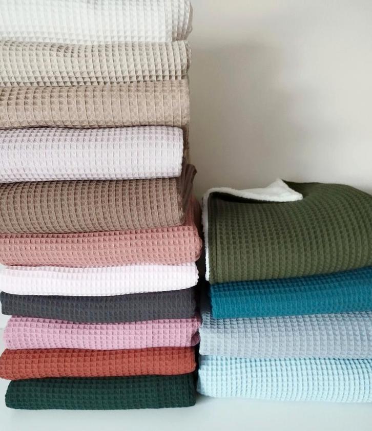 Wiegdeken en laken sets vele tinten, Kinderen en Baby's, Kinderkamer | Beddengoed, Nieuw, Deken of Dekbed, Jongetje of Meisje