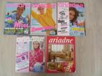 Ariadne. Handwerken. 5 oudere tijdschriften. (1985-1992.), Ophalen of Verzenden, Zo goed als nieuw, Breien of Haken, Patroon of Boek