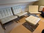 2x Barcelona chairs, Huis en Inrichting, Fauteuils, Ophalen, Gebruikt, Design, 75 tot 100 cm