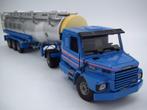 Tekno - Scania 143M Torpedo Tankwagen in doos 1:50, Ophalen of Verzenden, Zo goed als nieuw, Bus of Vrachtwagen, Tekno