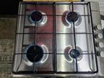 Constructa kookplaat op butaan propaan, Witgoed en Apparatuur, Kookplaten, Verzenden, 4 kookzones, Zo goed als nieuw, Inbouw