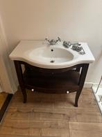 Klassieke wastafel/ meubel, Ophalen, Gebruikt, 100 tot 150 cm, Minder dan 100 cm