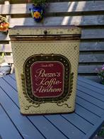 Peeze koffieblik, Ophalen