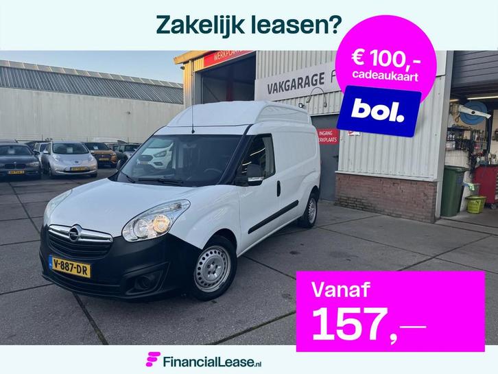 Opel Combo 1.6 CDTi L2H2 Edition, Auto's, Bestelauto's, Bedrijf, Lease, Financial lease, ABS, Airconditioning, Alarm, Boordcomputer