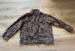 Korte pluchen panterprint jas/vest, Carnaval, Maat 42/44 (L), Nieuw, Ophalen of Verzenden