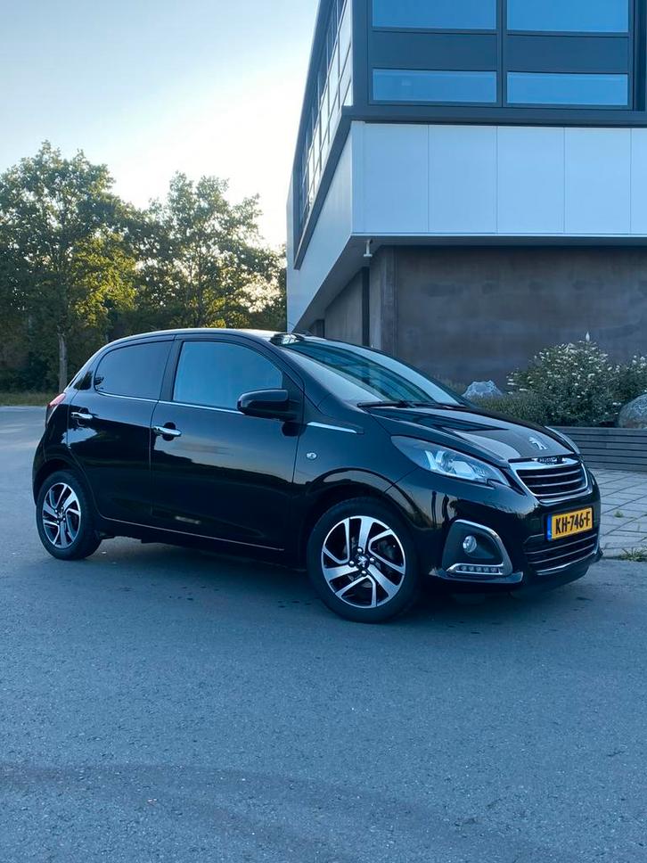 Peugeot 108 1.0 12V E-vti 51KW 5DR 2016 Zwart, Auto's, Peugeot, Particulier, Benzine, B, Hatchback, Handgeschakeld, Origineel Nederlands