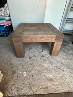 vierkante salontafel, Huis en Inrichting, Tafels | Salontafels, Ophalen, Gebruikt, 50 tot 100 cm, Vierkant