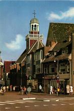 Noordwijk, Ned. Herv. Kerk - volk fiets - 1975 gelopen, Ophalen of Verzenden, Voor 1920, Gelopen, Zuid-Holland