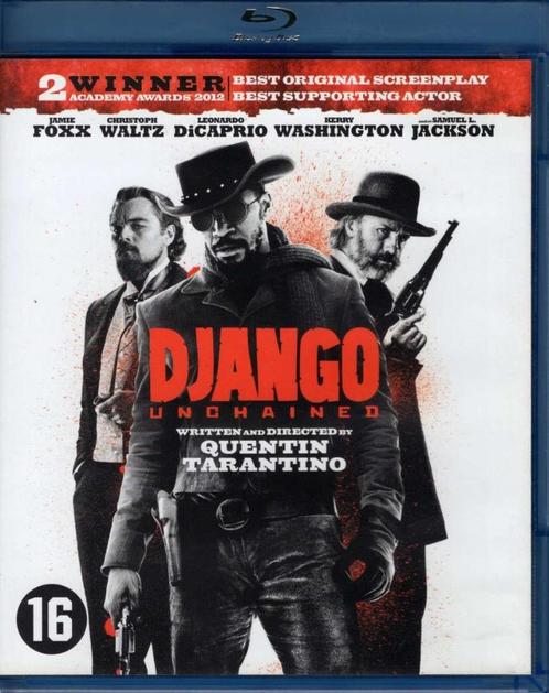 Django Unchained (Quentin Tarantino) - IMDB 8.4 - NL uitgave, Cd's en Dvd's, Blu-ray, Zo goed als nieuw, Verzenden