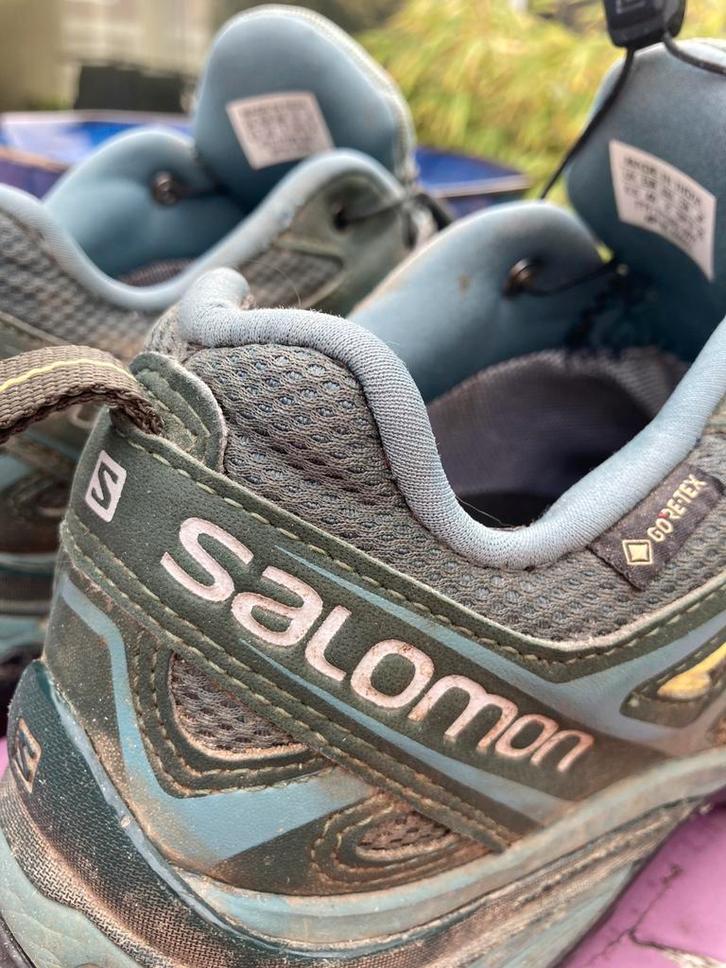 Salomon X Ultra goretex wandelschoen mt 40, Kleding | Dames, Schoenen, Zo goed als nieuw, Wandelschoenen, Groen, Ophalen of Verzenden