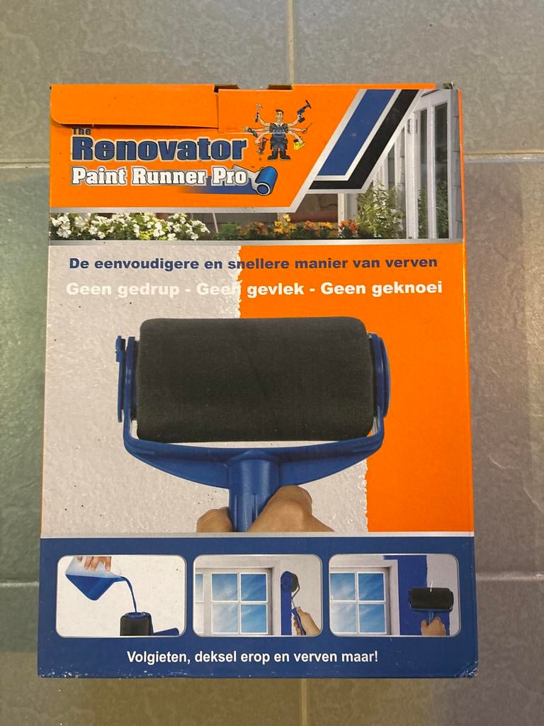 Renovator Paint Runner Pro - Verfroller, Ophalen of Verzenden, Gebruikt, Verfroller
